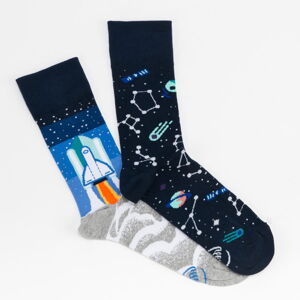 Ponožky Many Mornings Space Trip Socks navy / modré / šedé / biele