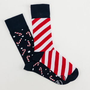 Ponožky Many Mornings Sweet X-Mas Socks navy / biele / červené