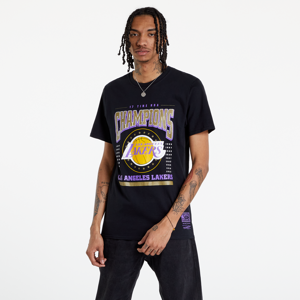 Pánske tričko Mitchell & Ness Champions Lakers Tee čierne