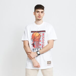 Tričko s krátkym rukávom Mitchell & Ness NBA Vibes Tee Chicago Bulls biele