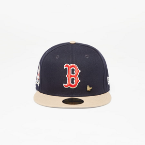 Šiltovka New Era Boston Red Sox 59FIFTY MLB Varsity Pin 17197 Fitted Cap Navy/ Beige