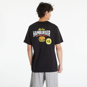 Tričko s krátkym rukávom New Era Hamburger Graphic T-Shirt Black/ Stone