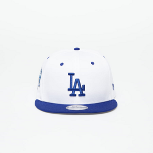 New Era Los Angeles Dodgers White Crown Patch 9Fifty Snapback Cap Optic White/ Light Royal/ Bright Royal