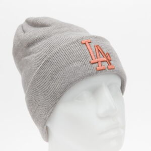 Zimná čiapka New Era MLB Wmns Metallic Logo Cuff Knit šedý