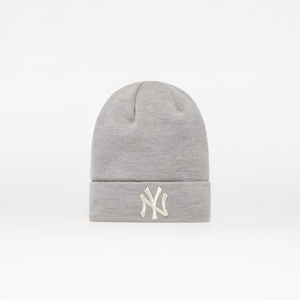 Zimná čiapka New Era New York Yankees Metallic Logo Womens Cuff Beanie Hat Grey