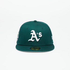 Šiltovka New Era Oakland Athletics Team Side Patch 59Fifty Fitted Cap Dark Green/ Optic White