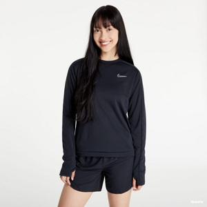 Dámske tričko s dlhým rukávom Nike Dri-FIT Swoosh Running T-Shirt black / red