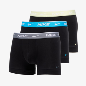 Nike Everyday Cotton Stretch Trunk 3 Pack Black/ Blue Light/ Citron/ Cool Grey