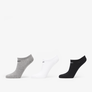 Ponožky Nike Everyday Lightweight Training No-Show Socks 3-pairs čierne / biele / šedé