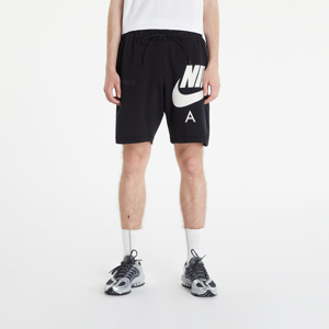 Šortky Nike French Terry Shorts black / red