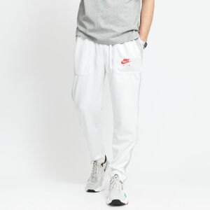 Tepláky Nike M NSW Air OH PK Pant biele / šedé