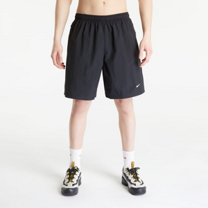 Šortky Nike Solo Swoosh Men's Woven Shorts Black/ White