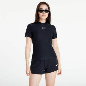 Dámske tričko Nike Sportswear Icon Clash Women's Short-Sleeve Top Black/ White