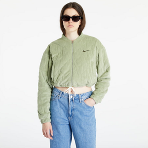 Dámsky bomber Nike Sportswear Women's Terry Quilted Jacket Oil Green/ Cargo Khaki