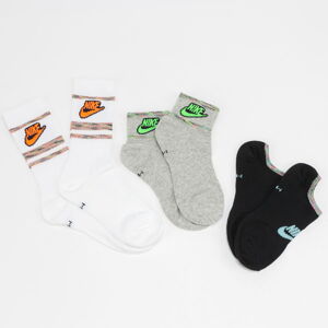 Ponožky Nike U NK NSW Everyday Essential 3Pack čierne / biele / melange šedé