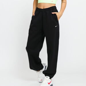 Dámske nohavice Nike Solo Swoosh Women's Fleece Pants Black/ White