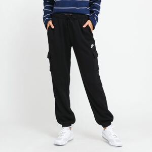 Dámske nohavice Nike W NSW Essential Fleece Cargo Pants čierne