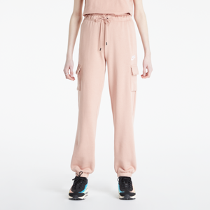 Tepláky Nike W NSW Essential Fleece Cargo Pants ružový