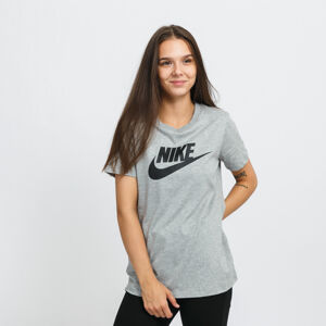 Dámske tričko Nike W NSW Tee Essential Icon Futura melange šedé