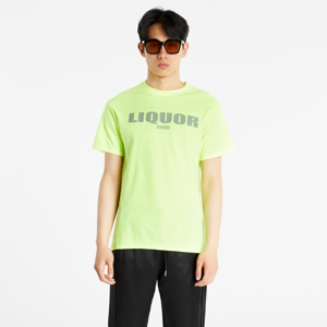 Tričko s krátkym rukávom PLEASURES Liquor T-shirt zelené