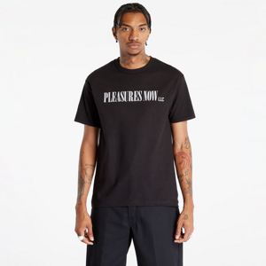 Tričko s krátkym rukávom PLEASURES LLC Short Sleeve Tee Black
