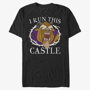 Queens Disney Beauty & The Beast - Castle Unisex T-Shirt Black