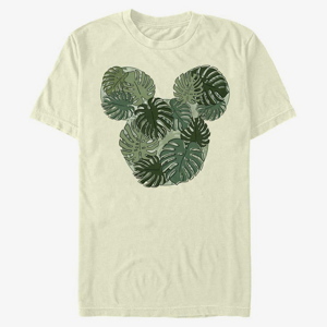 Queens Disney Classic Mickey - Monstera Mickey Unisex T-Shirt Natural