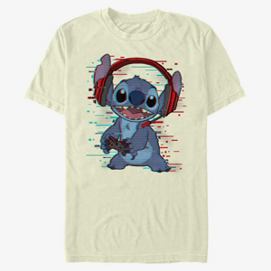 Queens Disney Classics Lilo & Stitch - Stitch Games Unisex T-Shirt Natural
