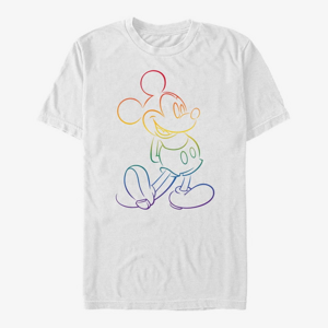 Queens Disney Classics Mickey Mouse - Big Pride Unisex T-Shirt White