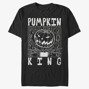 Queens Disney Classics Nightmare Before Christmas - Pumpkin King Unisex T-Shirt Black
