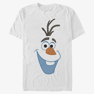 Queens Disney Frozen - Big Olaf Face Two Unisex T-Shirt White