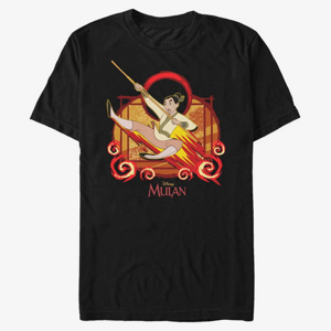 Queens Disney Mulan - Raging Fire Mulan Unisex T-Shirt Black