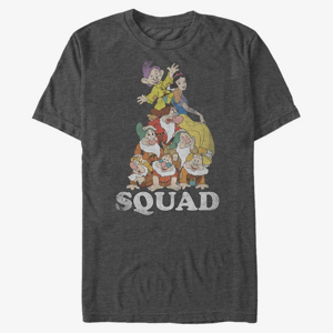 Queens Disney Snow White - Squad Dwarfs Unisex T-Shirt Dark Heather Grey