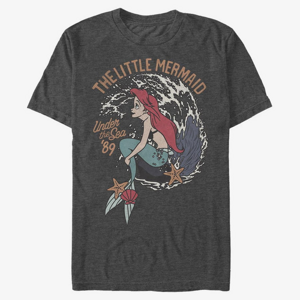 Queens Disney The Little Mermaid - VINTAGE Unisex T-Shirt Dark Heather Grey