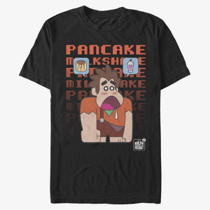 Queens Disney Wreck-It Ralph - Pancake Milkshake Unisex T-Shirt Black