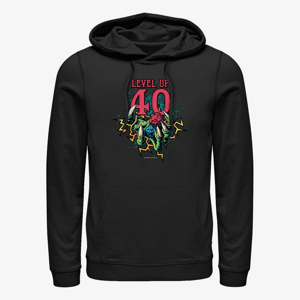 Queens Dungeons & Dragons - Level Up Forty Unisex Hoodie Black