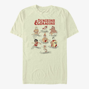 Queens Dungeons & Dragons - Textbook Players Unisex T-Shirt Natural