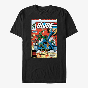 Queens Hasbro G.I. Joe - Comic Poster Men's T-Shirt Black
