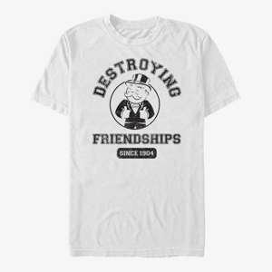Queens Hasbro Monopoly - Friendship Destroyer Men's T-Shirt White