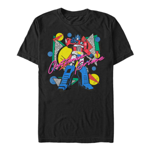 Queens Hasbro Transformers - Eighties Optimus Men's T-Shirt Black