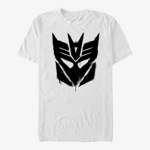 Queens Hasbro Vault Transformers - Decepticon Graffiti Logo Unisex T-Shirt White