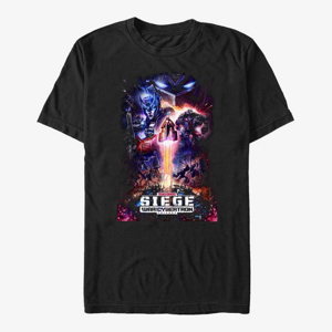 Queens Hasbro Vault Transformers - Siege Poster Unisex T-Shirt Black
