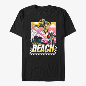 Queens Hasbro Vault Transformers - Transformers Beach Day Unisex T-Shirt Black