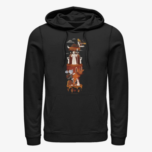 Queens Magic: The Gathering - Lorehold Land Unisex Hoodie Black