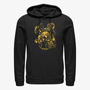 Queens Magic: The Gathering - Magic Character Outine Unisex Hoodie Black