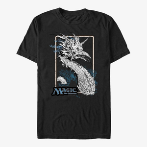 Queens Magic: The Gathering - Sea Dragon Unisex T-Shirt Black