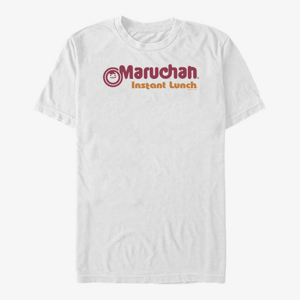 Queens Maruchan - MARUCHAN LOGO BASIC - MUMA00LGLE_41NVY Unisex T-Shirt White