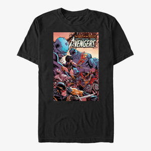 Queens Marvel Avengers Classic - Avengers Men's T-Shirt Black