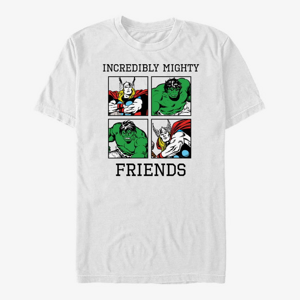 Queens Marvel Avengers Classic - Friends Unisex T-Shirt White