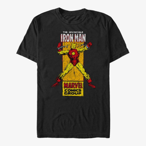 Queens Marvel Avengers Classic - IronMan Icon Unisex T-Shirt Black